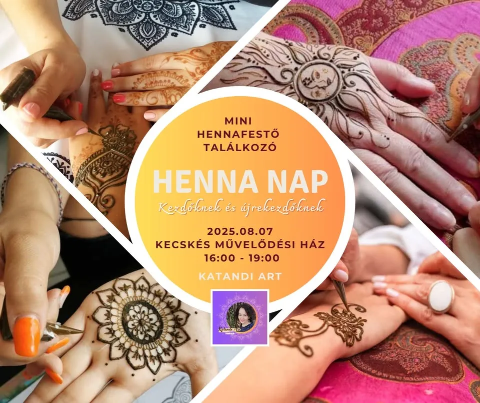 Henna Nap - Mini hennafestő találkozó KatandiArt-tal