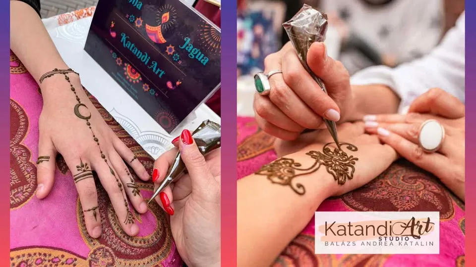 Henna Painting in the Liget on the New Szeged Eco Days