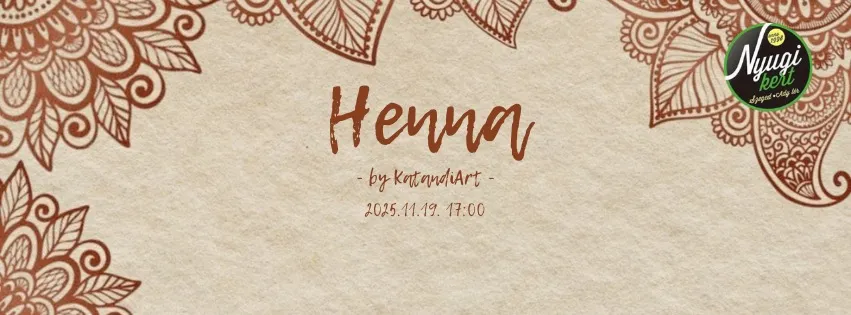 Henna I KatandiArt I Relax Garden